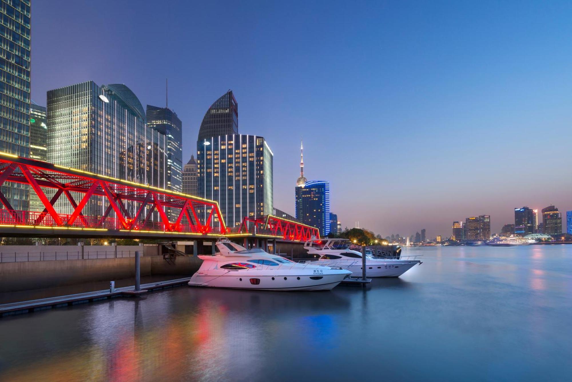 Mandarin Oriental Pudong, Shanghai Hotel Exterior photo